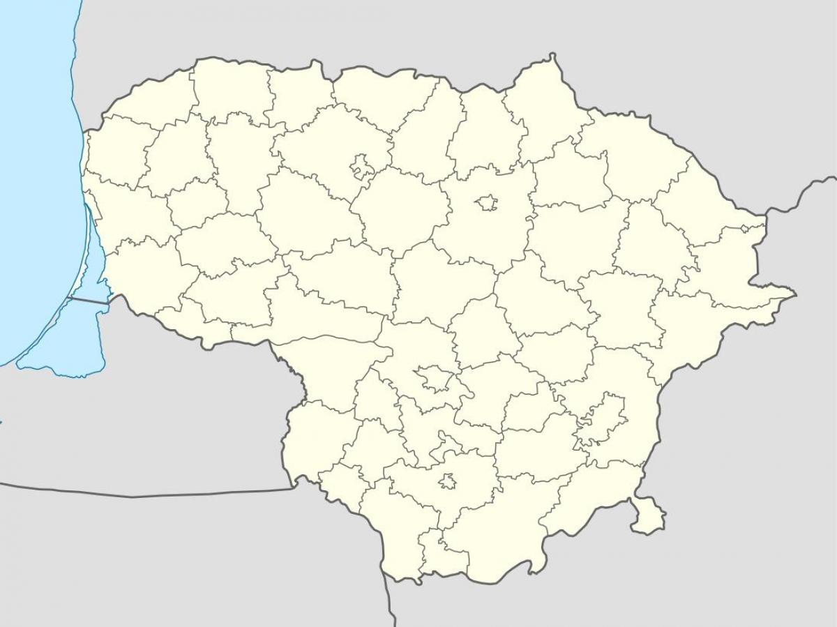 מפה של ליטא וקטור